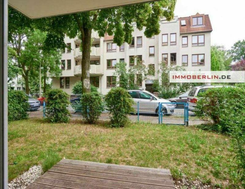IMMOBERLIN.DE - Frische Wohnung mit ruhiger Terrasse in angenehmer Lage Berlin