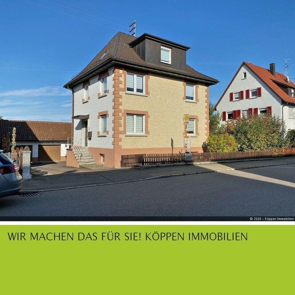 Freistehendes 2-Fam.-Haus in Leutenbach-Nellmersbach, ca. 145 m² Wfl. und 518 m² Grundstück Baden-Württemberg