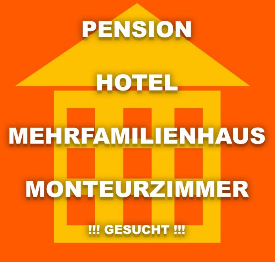 HOTEL PENSION Mehrfamilienhaus GESUCHT ZUM KAUFEN Haus Frankfurt am Main
