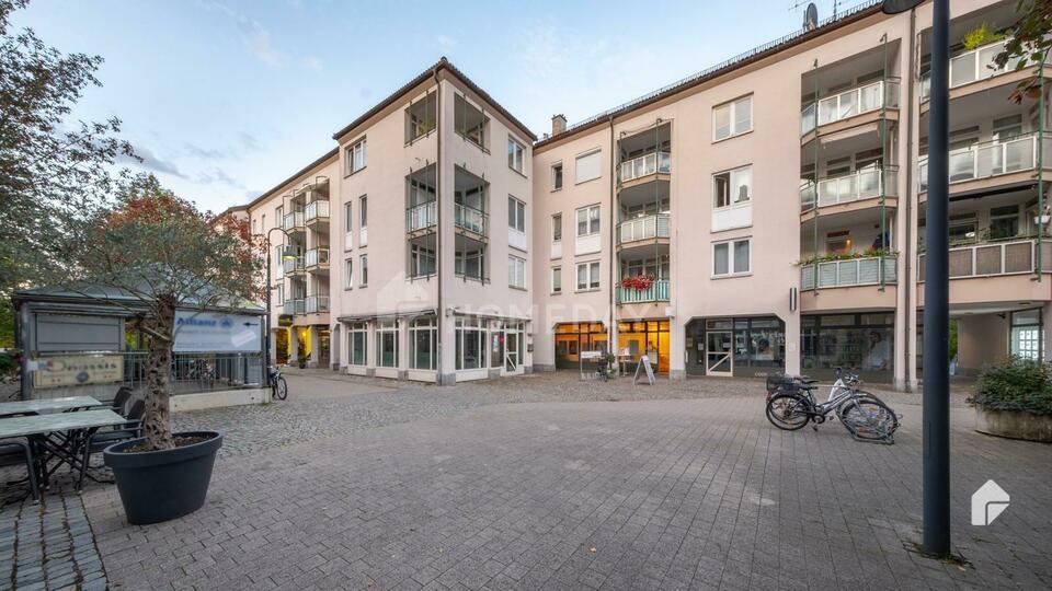 Vermietete Zweizimmerwohnung mit Balkon in zentraler Lage von Unterschleißheim Unterschleißheim