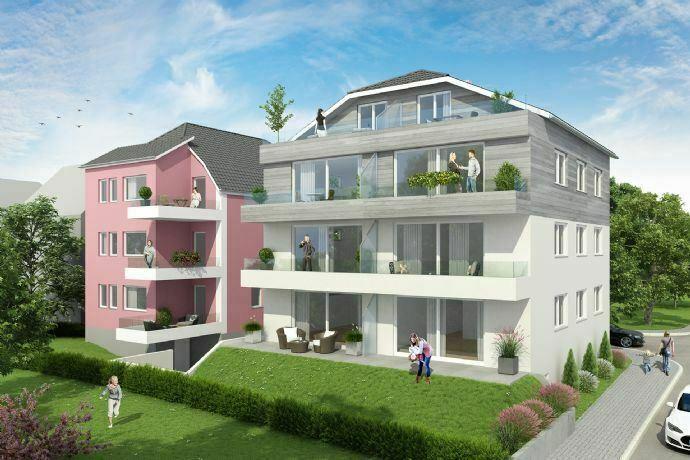 80% bereits verkauft: KfW40+: Moderne, lichtdurchflutete Maisonettewohnung zentral in Singen I Nachhaltig I Wohngesund I Ökologisch Baden-Württemberg