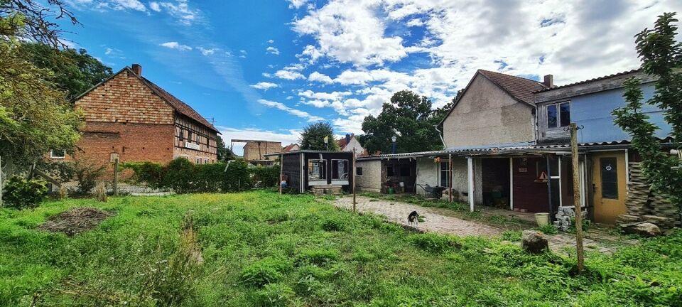 Einfamilienhaus mit Potential 3km von Halberstadt - Grundstück am Bach Klein Quenstedt