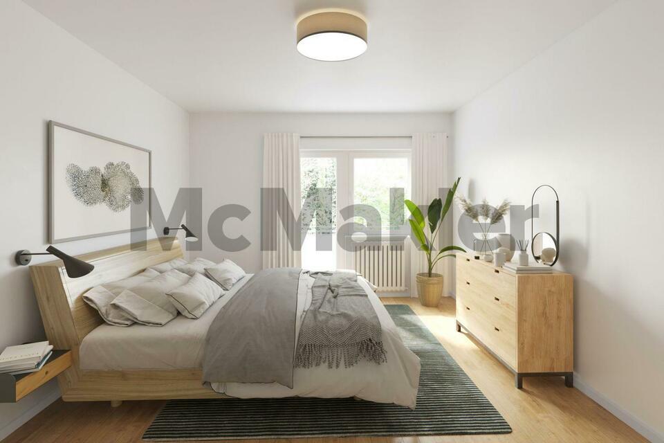 Bezugsfreie 2-Zimmer-Wohnung mit 2 ruhigen Balkonen in gut angebundener Lage in Berlin-Lankwitz Steglitz
