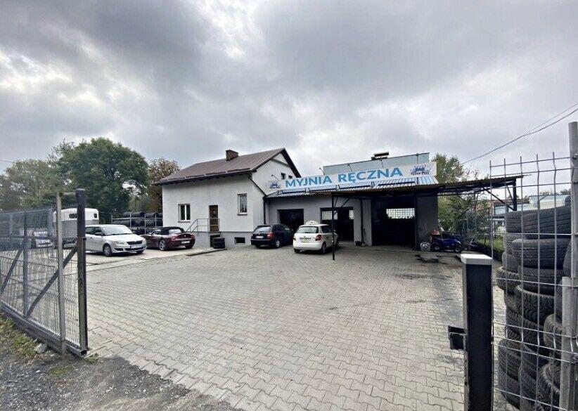 Einfamilienhaus Werkstatt Garagen Lagerflächen nach Polen Mitte