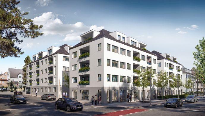 Haus 1, Whg. 1.10, DG, Neubauprojekt Rosenau-Quartier! Gehobene Ausstattung, Aufzug, Balkon, TL-Bad Esslingen am Neckar