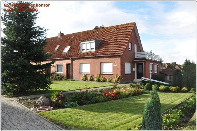 Investoren aufgepasst!! 2 getrennte Häuser mit 3 Wohnungen und ein zusätzliches Baugrundstück von 1.500m² in Emden Wybelsum in einem guten Zustand. Emden