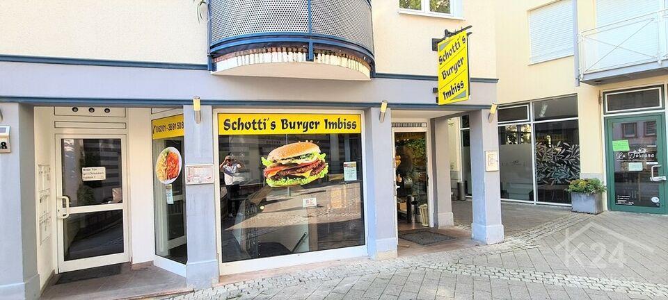 Restaurant / Imbiss mit Inventar-Ablösung in der Fußgängerzone Weinheim zu verpachten! Baden-Württemberg