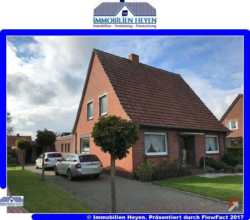 ***Solides Einfamilienhaus mit Garage in Kanallage*** Papenburg
