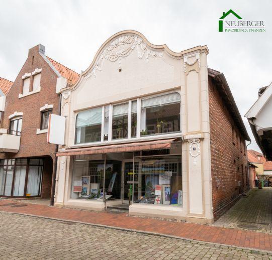 Historisches Geschäftshaus mit Betriebsleiterwohnung in der Altstadt Quakenbrück