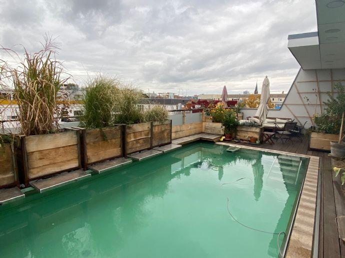 Leben und Arbeiten - Top DG-Maisonette mit Pool, großer Terrasse und Ausstattung der Superlative Berlin