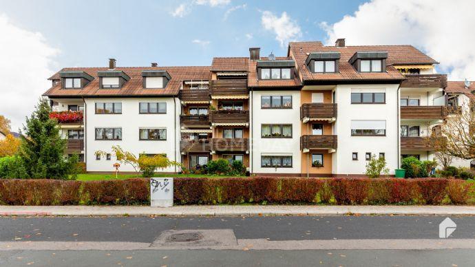 Leerstehende Dachgeschosswohnung mit 3 Zimmer, EBK und Dachterrasse in sehr ruhiger Lage Kreisfreie Stadt Darmstadt