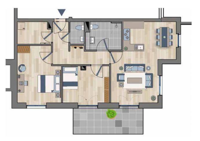 Drei-Zimmer-Wohnung mit Balkon -Erstbezug in Neubau- Solingen