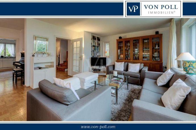 VON POLL - BAD HOMBURG: Freistehendes Familienhaus mit großem Wintergarten in beliebter Lage Bad Homburg