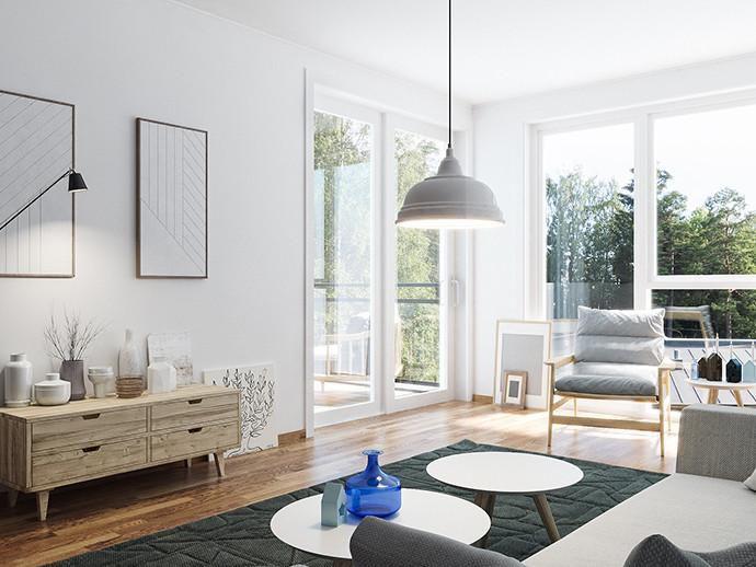 Familienfreundliche, elegante 3-Zimmer-Gartenwohnung mit Privatgarten Kreisfreie Stadt Darmstadt