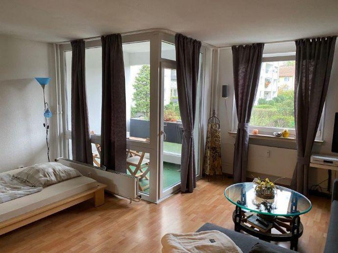 Langfristig vermietete 1-Zimmer-Wohnung Kreisfreie Stadt Darmstadt