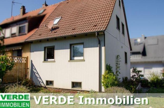 Kleine Doppelhaushälfte mit Ausbaupotential am Ortsrand Kreisfreie Stadt Darmstadt
