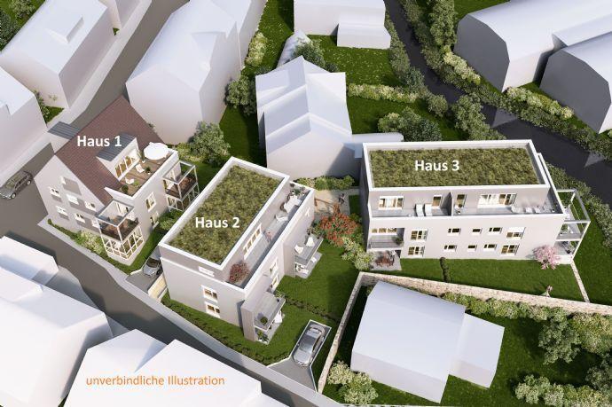 Singles aufgepasst: Ideal geschnittene 2-Zimmerwohnung mit Terrasse und Gartenanteil Kreisfreie Stadt Darmstadt