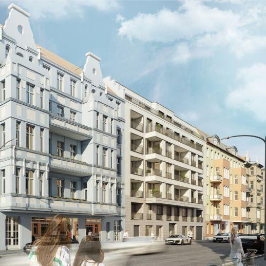 Stilvolle 3-Zimmer-Wohnung mit Balkon und Loggia in zentraler Lage Zepernicker Straße