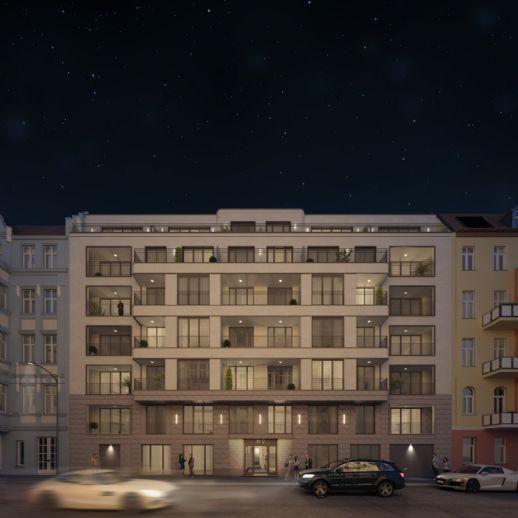 Moderne Zwei-Zimmer-Wohnung mit Loggia in zentraler Lage Zepernicker Straße