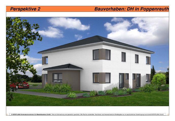 Modernes Wohnen in Poppenreuth - Noriplana Doppelhaushälfte 2 - provisionsfrei Fürth