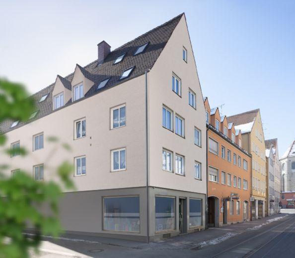4 % Rendite Citylage Augsburg mit grundsaniertem Ladenlokal Kreissparkasse Augsburg