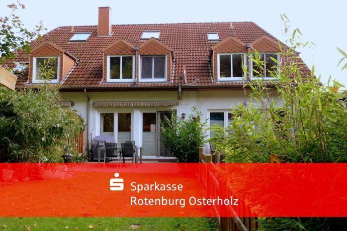 Bremen-Farge: Familienfreundliches Reihenmittelhaus mit Carport nahe der Weser in ruhiger Wohnlage Bremen