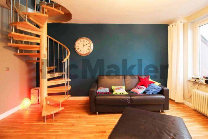 Bieterverfahren: Sanierte 3-Zi.-Maisonette-Wohnung mit 3 Bädern, Süd-Balkon und TG-Stellplatz Hamburg
