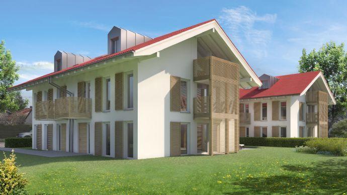 Doppelhaushälfte in Holzbauweise für ein Wohlfühl-Raumklima Bruckmühl