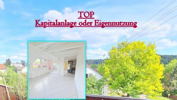 TOP Kapitalanlage oder Eigennutzung *Helle 2,5-Zimmer-Dachgeschosswohnung mit Weitblick* Kreisfreie Stadt Darmstadt