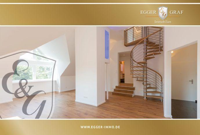 +++ATEMBERAUBENDE 4 ZIMMER Maisonette Wohnung mit verglaster Loggia in TOP Lage+++ Kirchheim bei München