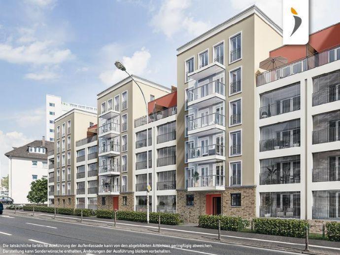 Heller Wohnbereich und große Loggia: Moderne 3-Zimmer-Wohnung in Neubau Straßenäcker