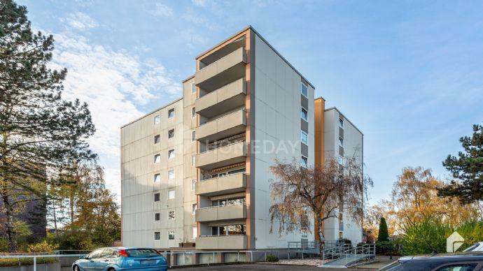 Gut aufgeteilt und vermietet! 3-Zimmer-Wohnung mit Balkon und Keller in Lobberich Kreisfreie Stadt Darmstadt