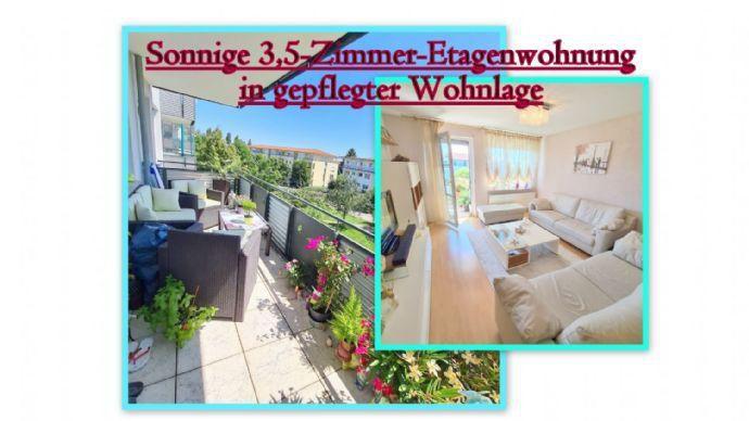 **Sonnige moderne 3,5-Zimmer-Etagenwohnung mit großem Balkon** Kreisfreie Stadt Darmstadt