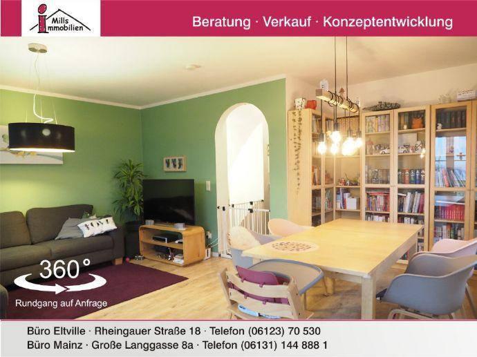 Echte Hausalternative: Große Maisonette-Wohnung mit eigenem Garten und Ausbaureserve Kreisfreie Stadt Darmstadt