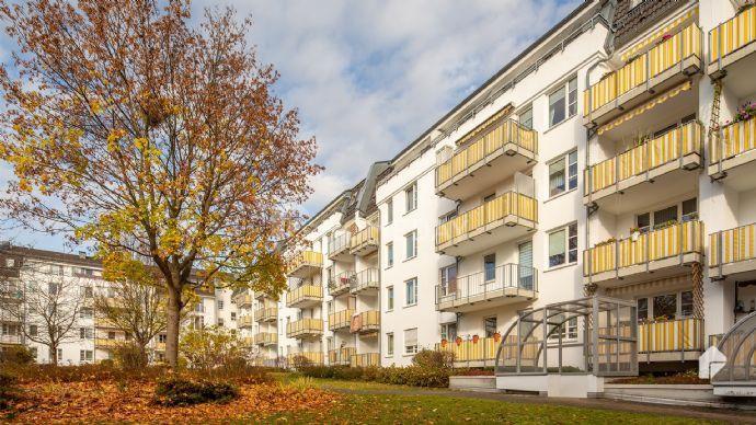 Leerstehende 2-Zimmer-Wohnung im EG mit Balkon in Chemnitz-Schlosschemnitz Kreisfreie Stadt Chemnitz