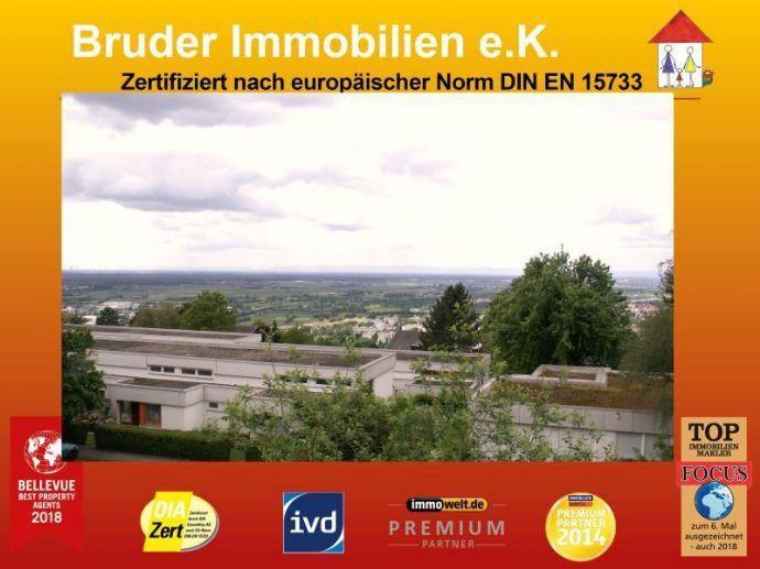 HD-Boxberg: 3 ZKB, Blick übers Tal vom großen Balkon, keine K-Prov. Heidelberg