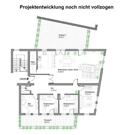 Söflingen Mitte 4,5 Zimmer Dachwohnung inkl. TG-Sofort frei! Neu-Ulm