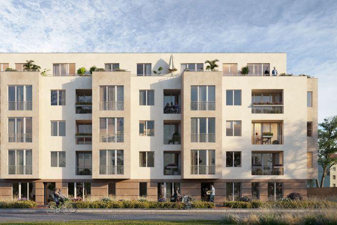 3-Zimmer-Wohnung mit offener Küche, zwei wunderschönen Terrassen in ruhiger Lage Berlins Straßenäcker