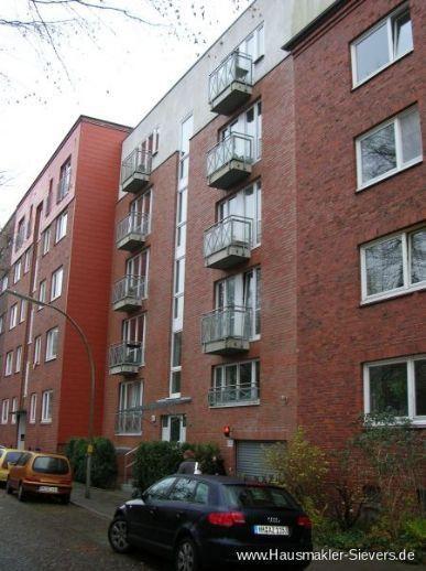 Barmbek-Süd: BLICK AUF OSTERBEKKANAL. Hochwertige 3 Zimmer-Wohnung, Parkett, Einbauküche Hamburg
