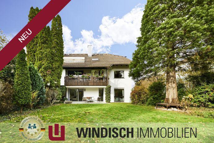 WINDISCH Immobilien - Rarität: Dreizimmer Erdgeschosswohnung mit großem Südgarten Kirchheim bei München