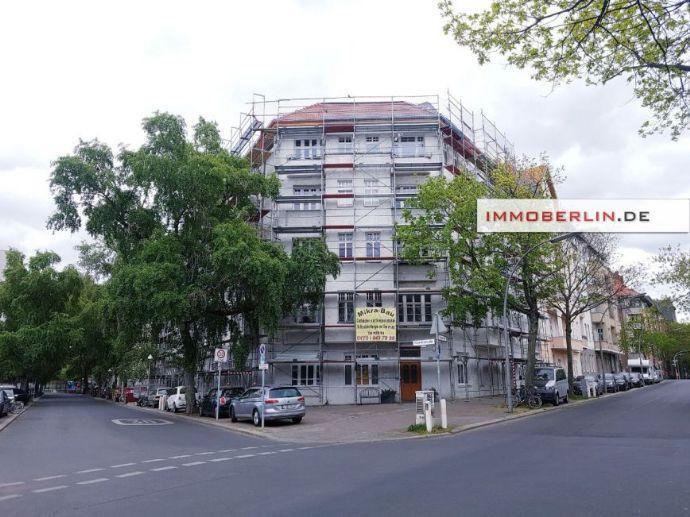 IMMOBERLIN.DE - Ansprechend geschnittene Stuck-Altbauwohnung in ruhiger Lage Berlin