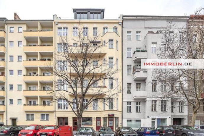 IMMOBERLIN.DE - Exzellente Gewerbe-/Gastronomieeinheit & Wohnung in idealer Lage Berlin
