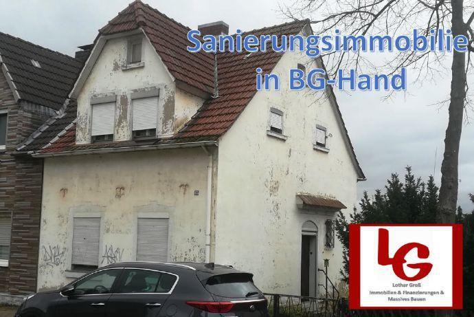 ## Sanierungsimmobilie zentrumsnah, BG-Hand ## Bergisch Gladbach