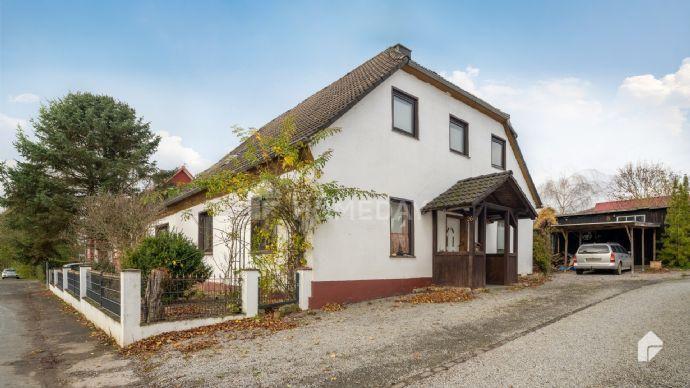 Vermietetes Einfamilienhaus mit Garten, Terrasse und Wintergarten in Lügde-Glashütte Lügde