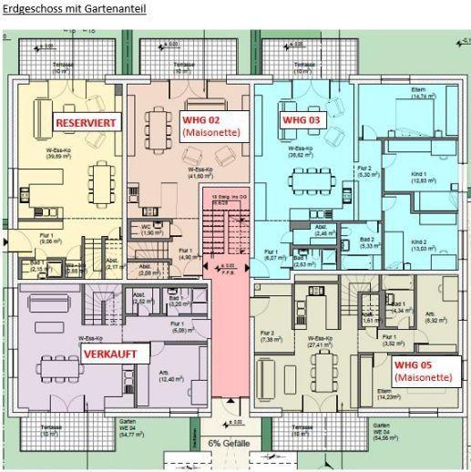 4-Zimmer-Maisonette Wohnung in Bad Krozingen mit Gartenanteil Bad Krozingen