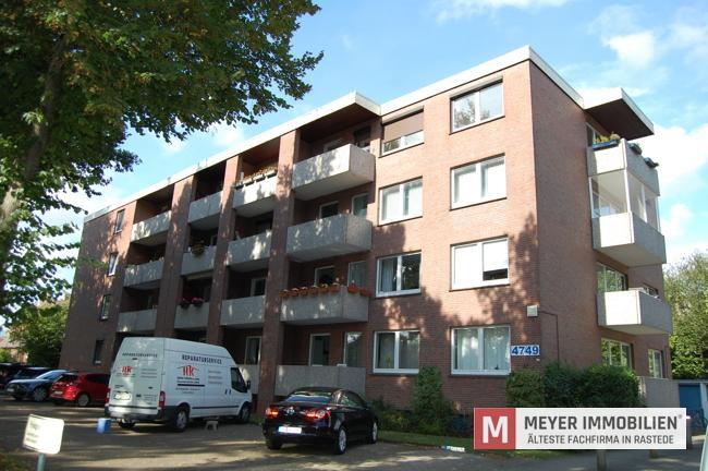 Single-Apartment mit Balkon in Südlage und Garage in OL-Nadorst (Objekt-Nr.: 5997) Hude (Oldenburg)