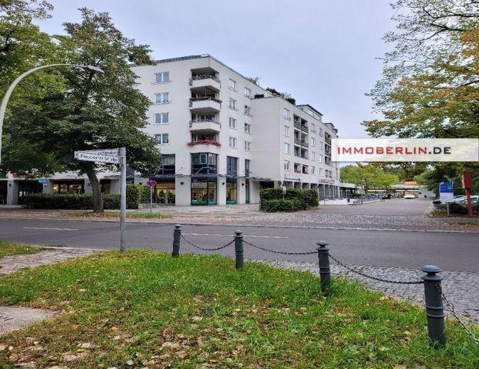 IMMOBERLIN.DE - Nahe Weißer See! Vermietete oder freiwerdende Wohnung mit Lift, Südwestloggia & Tiefgaragenplatz Berlin