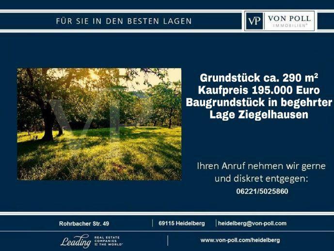 VON POLL IMMOBILIEN Grundstück in Ziegelhausen Ziegelhausen