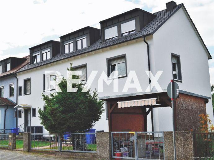 Wohnen und Gewerbe: Individuell nutzbares 2-Familienhaus mit sep. Büroeinheit und 2 Garagen Hafen Nürnberg