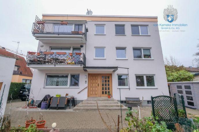 Großzügige 3-Zi.-Wohnung mit Balkon, EBK, Gäste-WC, Keller, Garage Hafen Nürnberg